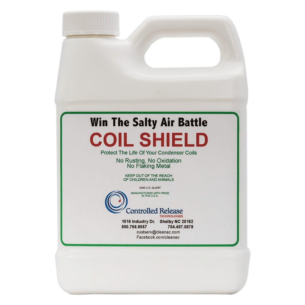 Hvac outlet coil coating